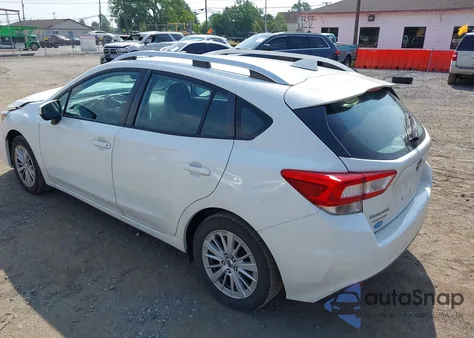2017 Subaru Impreza 2.0I Premium из США, поврежденный, VIN 4S3GTAB65H3716576